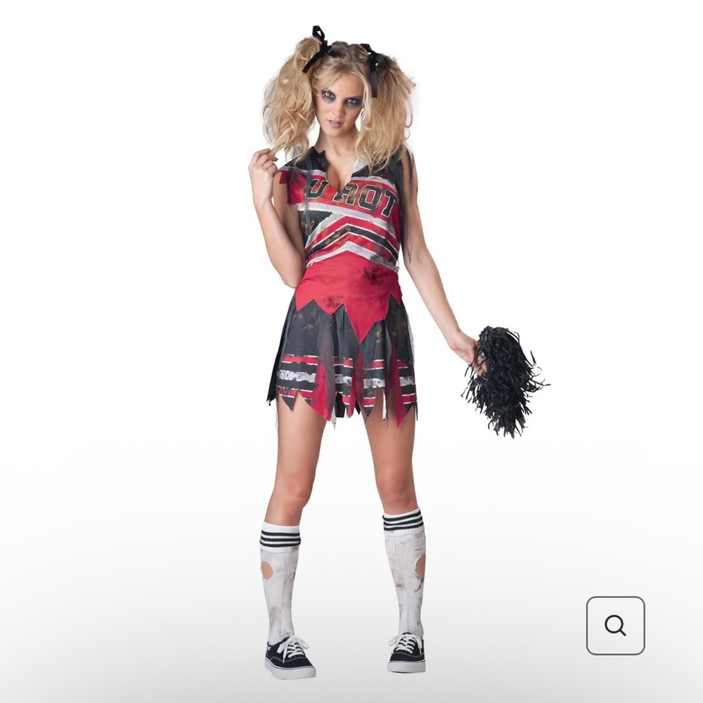 Spiritless Cheerleader zombie cheerleader Halloween costume - size S/M